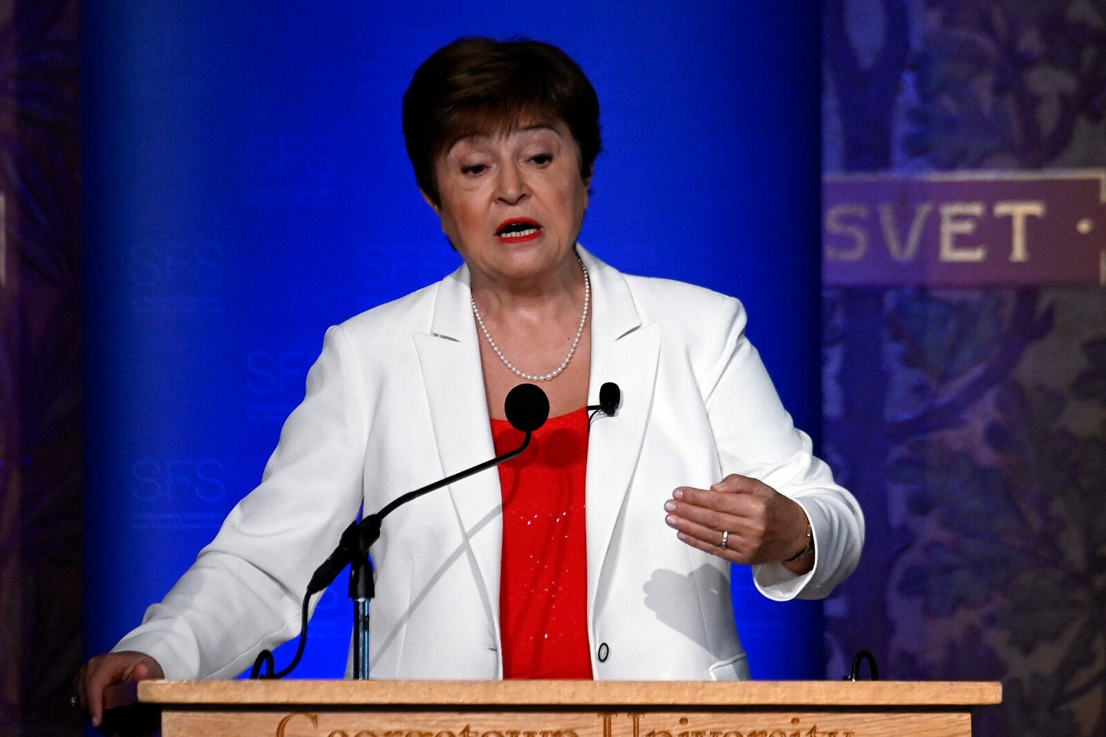 Kristalina Georgieva, directora gerente del FMI