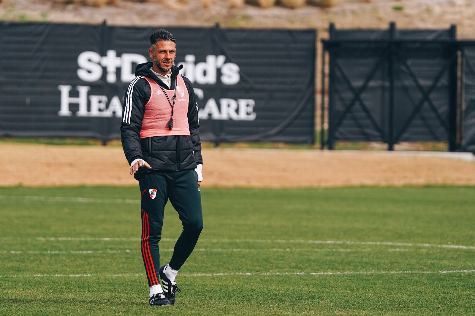 El técnico de River Martín Demichelis