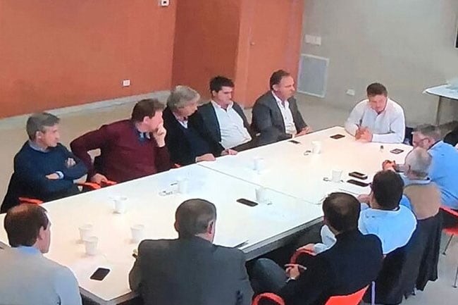 Ricardo Alconada Magliano fue uno de los empresarios presentes en aquella reunión del 15 de junio de 2017 en el Banco Provincia.