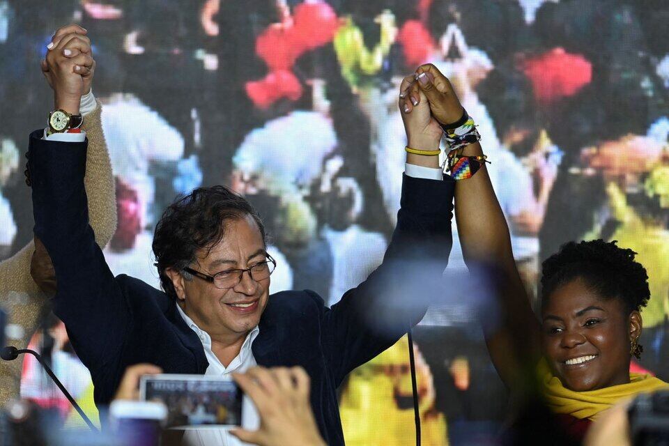 Gustavo Petro, presidente electo de Colombia, ya tiene ministro de Hacienda. Imagen: Twitter Petro.