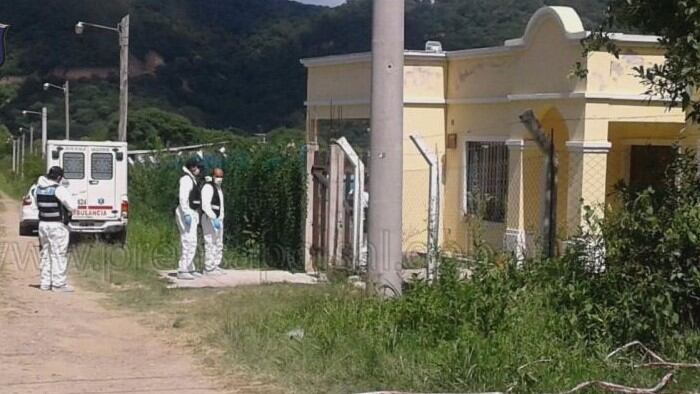 La casa en la que se produjo el asesinato