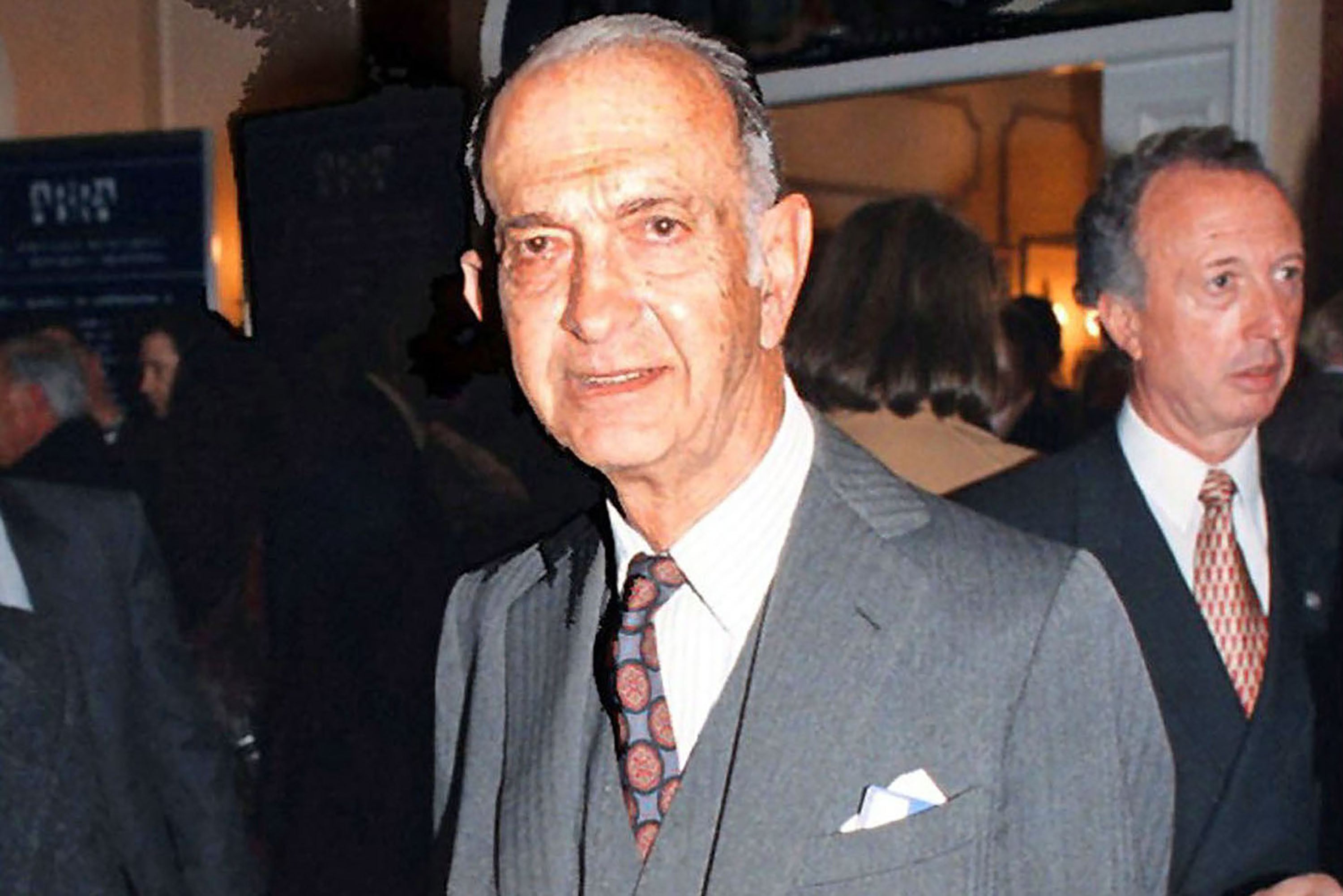 José Alfredo Martínez de Hoz, ministro de Economía de la dictadura militar (1976-1983), representante del neoliberalismo ultra en Argentina.