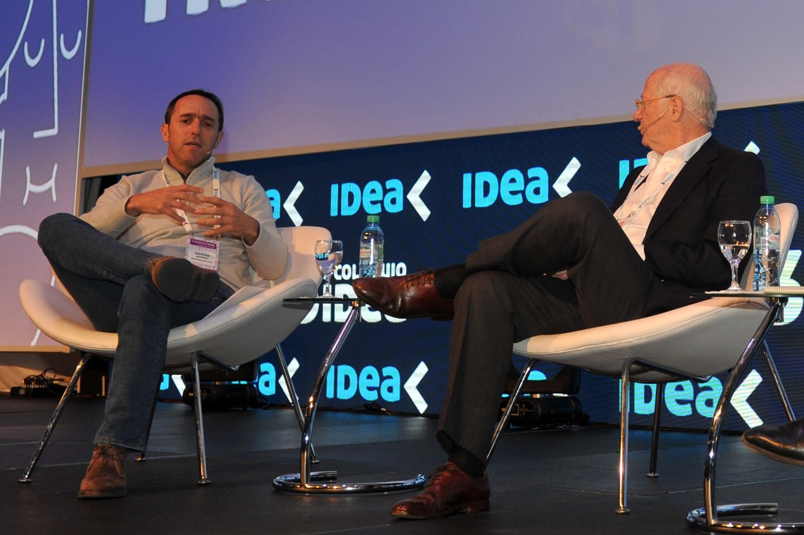 Marcos Galperín (Mercado Libre) y Paolo Rocca (Techint), dos puntales de la estrategia de desregulación y control económico