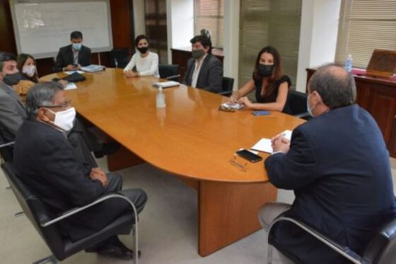 Reunión en octubre de 2020 con Ricardo Villada.