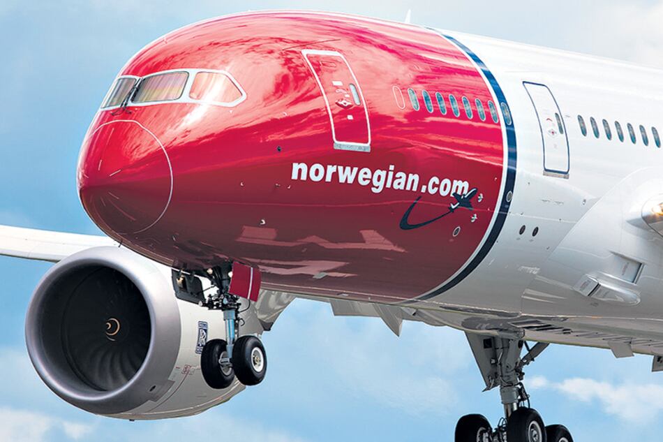 La estrella de la nueva licitación será la noruega Norwegian, que el 26 de enero inscribió Norwegian Air Argentina.