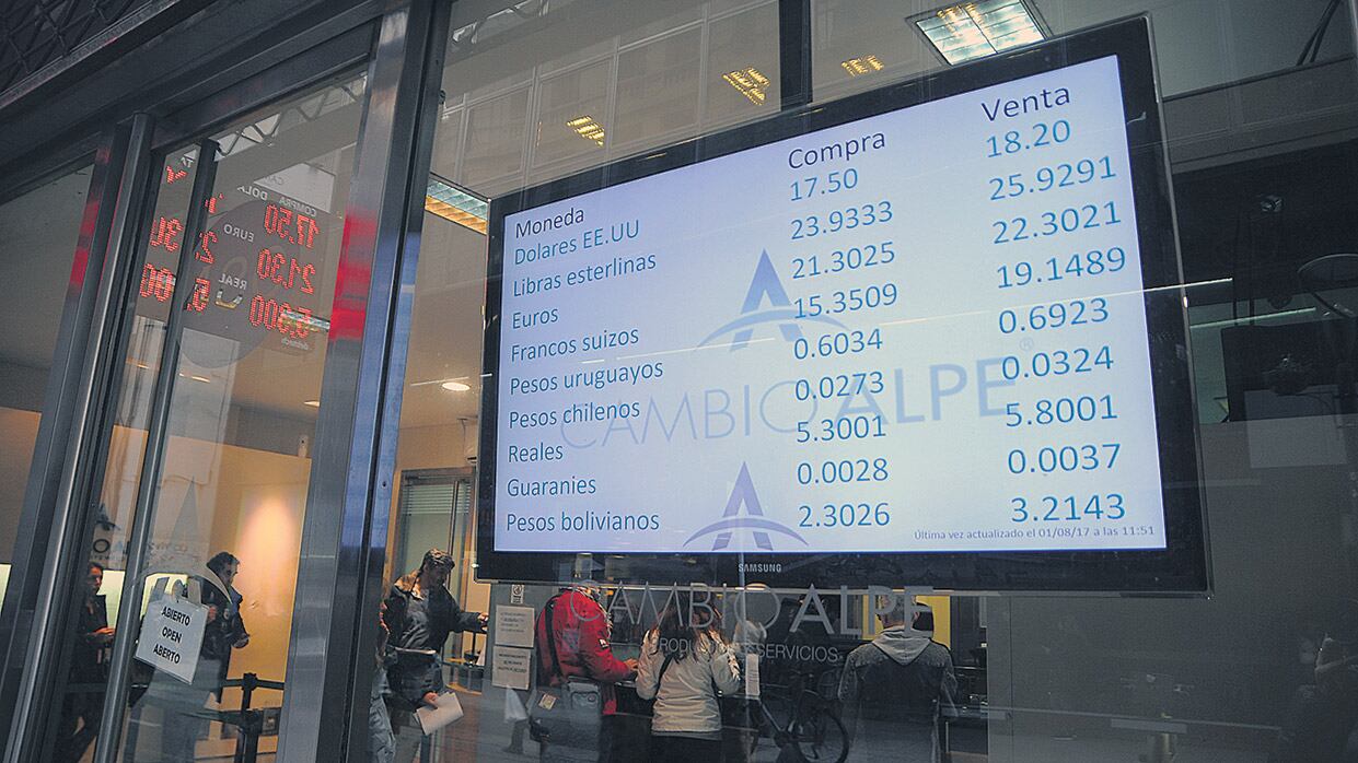 El dólar minorista subió siete centavos respecto de su cotización anterior. En el mayorista, la divisa retrocedió 2 centavos.