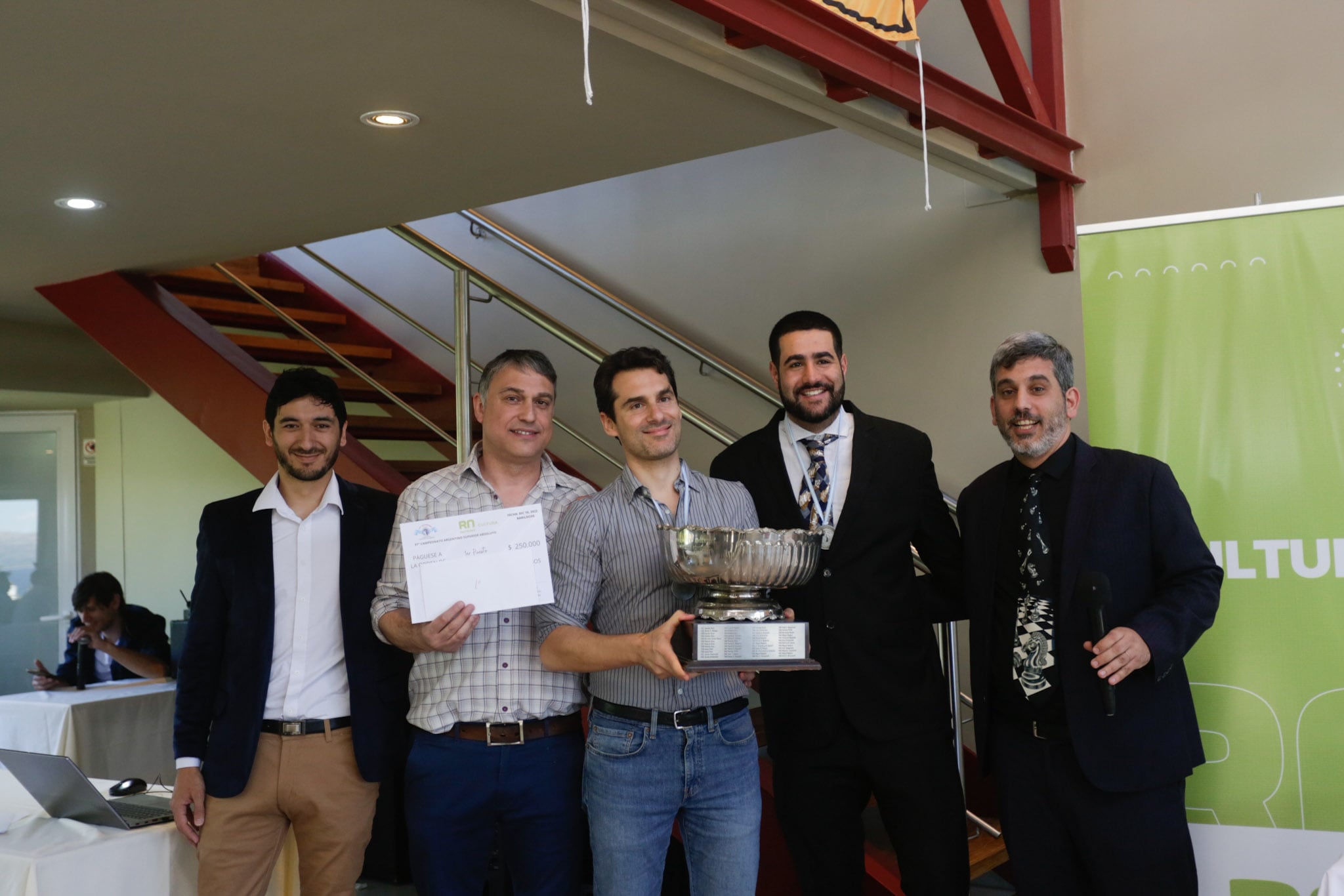 Fernando Peralta, cuatro veces campeón del Argentino Superior de Ajedrez.
