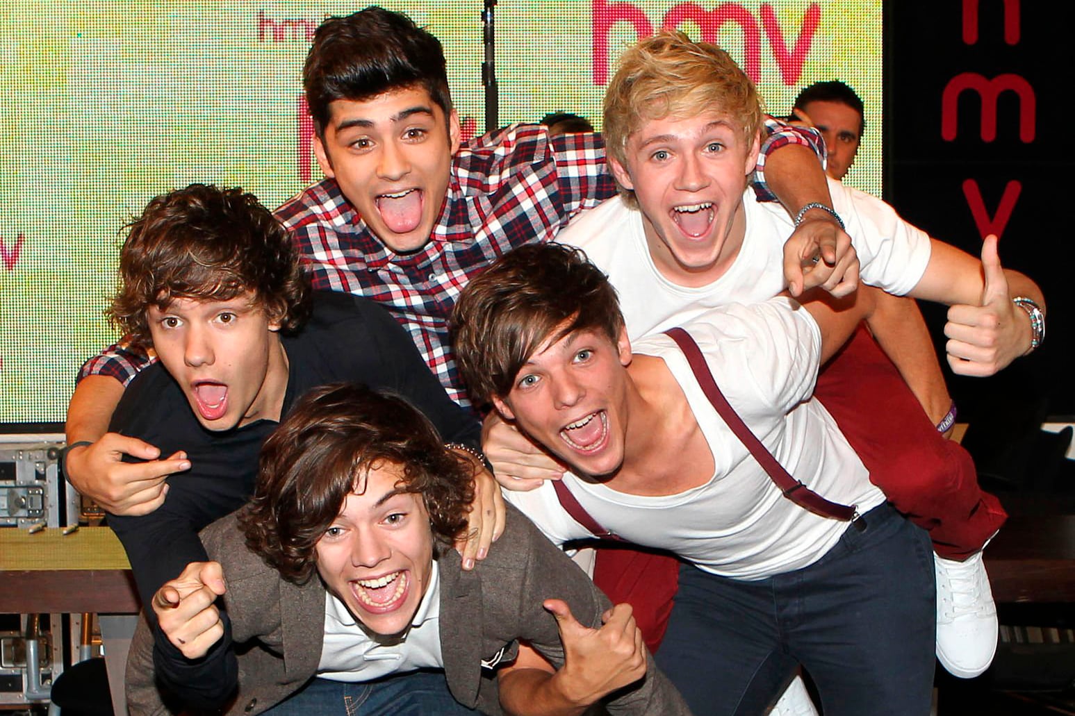 El Grupo One Direction, de Liam Payne.