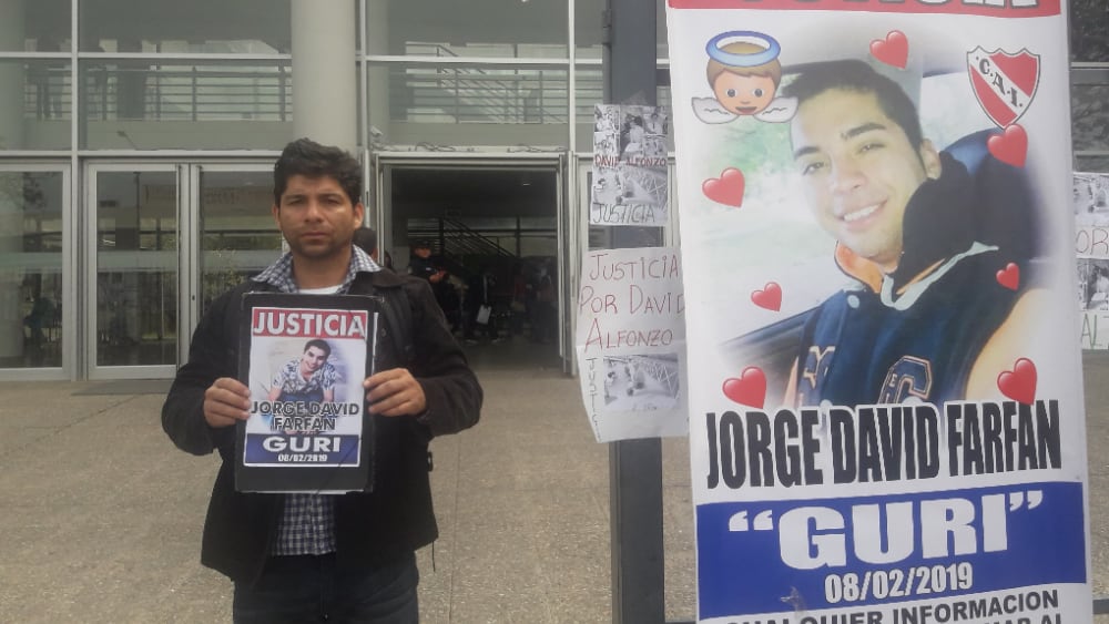 Jorge Farfán en la Ciudad Judicial