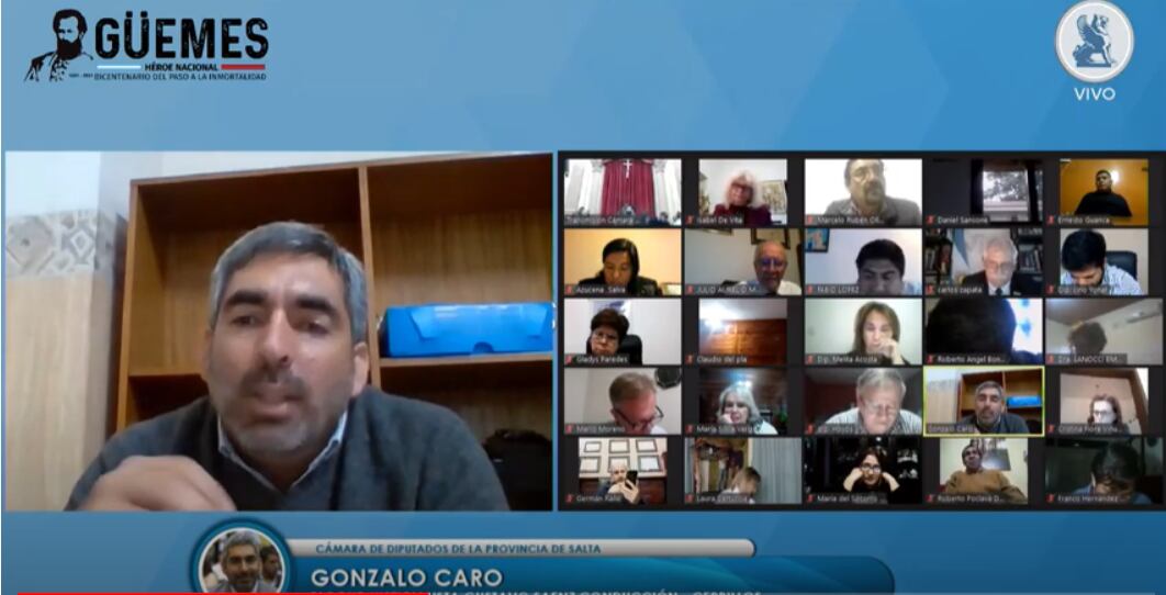 Habla Gonzalo Caro, autor de la iniciativa