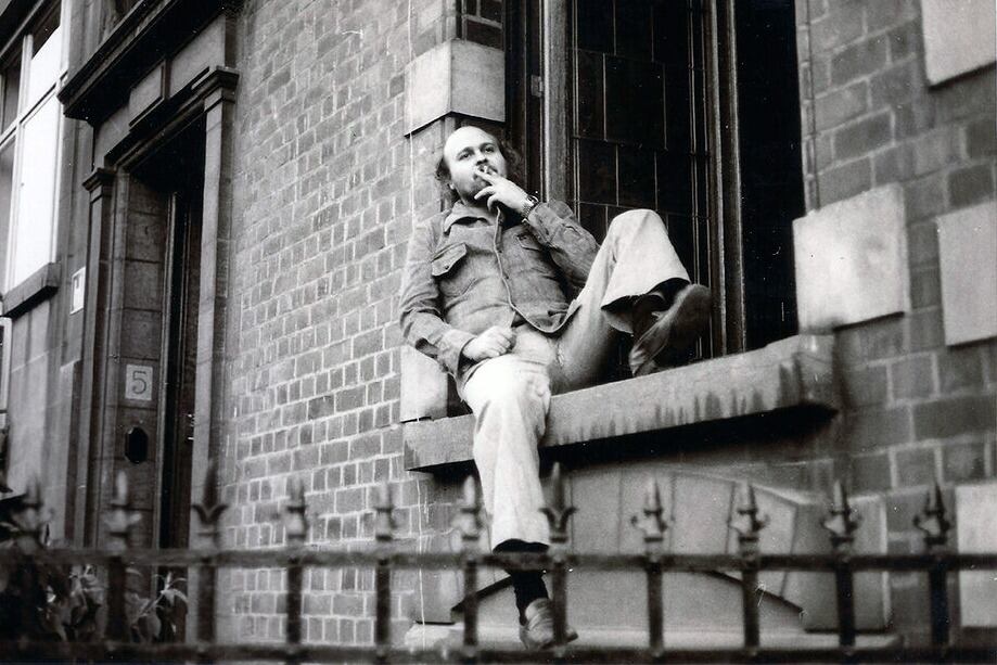 Soriano en la casa de la calle Palmerston, de Bruselas.