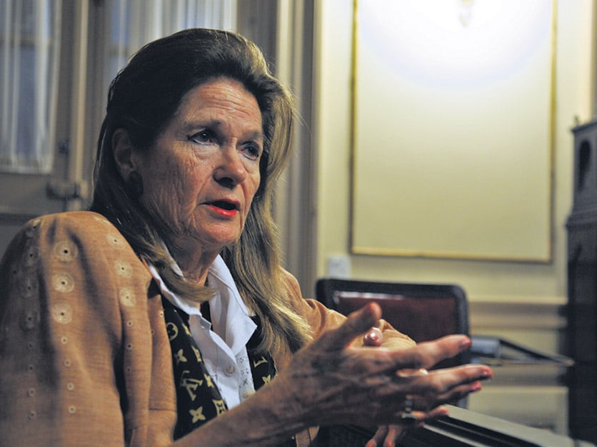 La jueza de la Corte Suprema, Elena Highton de Nolasco, falló junto a Horacio Rosatti y Carlos Rosenkrantz.