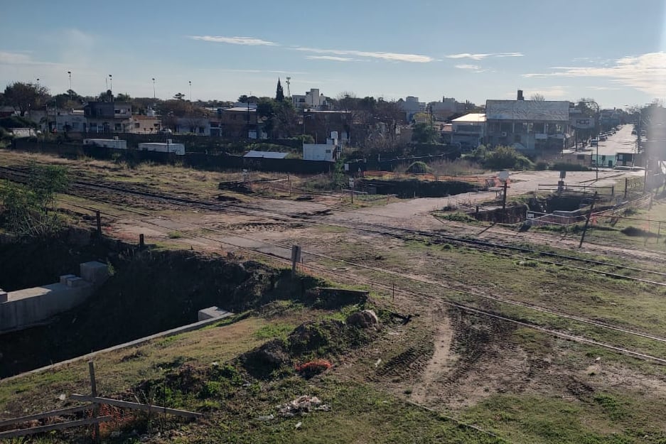 La obra inconclusa en Junín. 