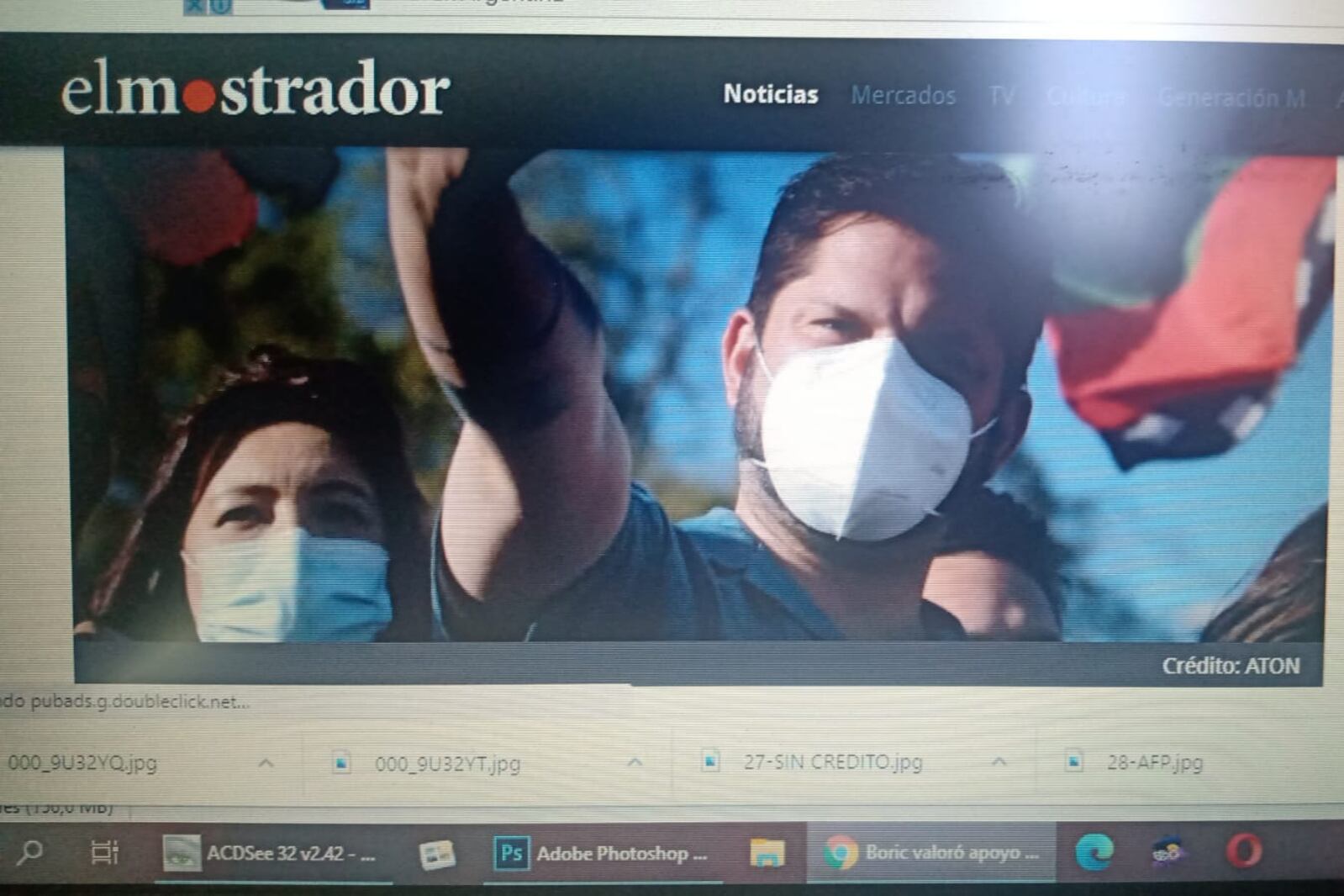 Las cartas se publicaron en el sitio chileno El Mostrador