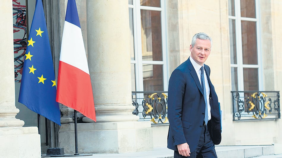 “¿Queremos ser vasallos que obedecen decisiones de EE.UU.?” preguntó Le Maire.