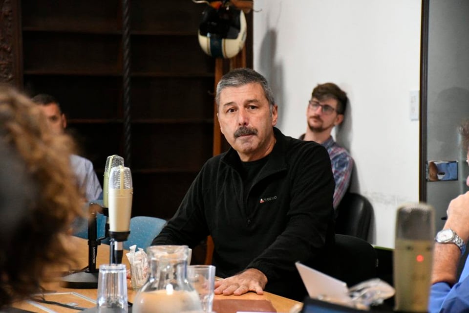 Enrique Bertini es rosarino y habló con ediles.