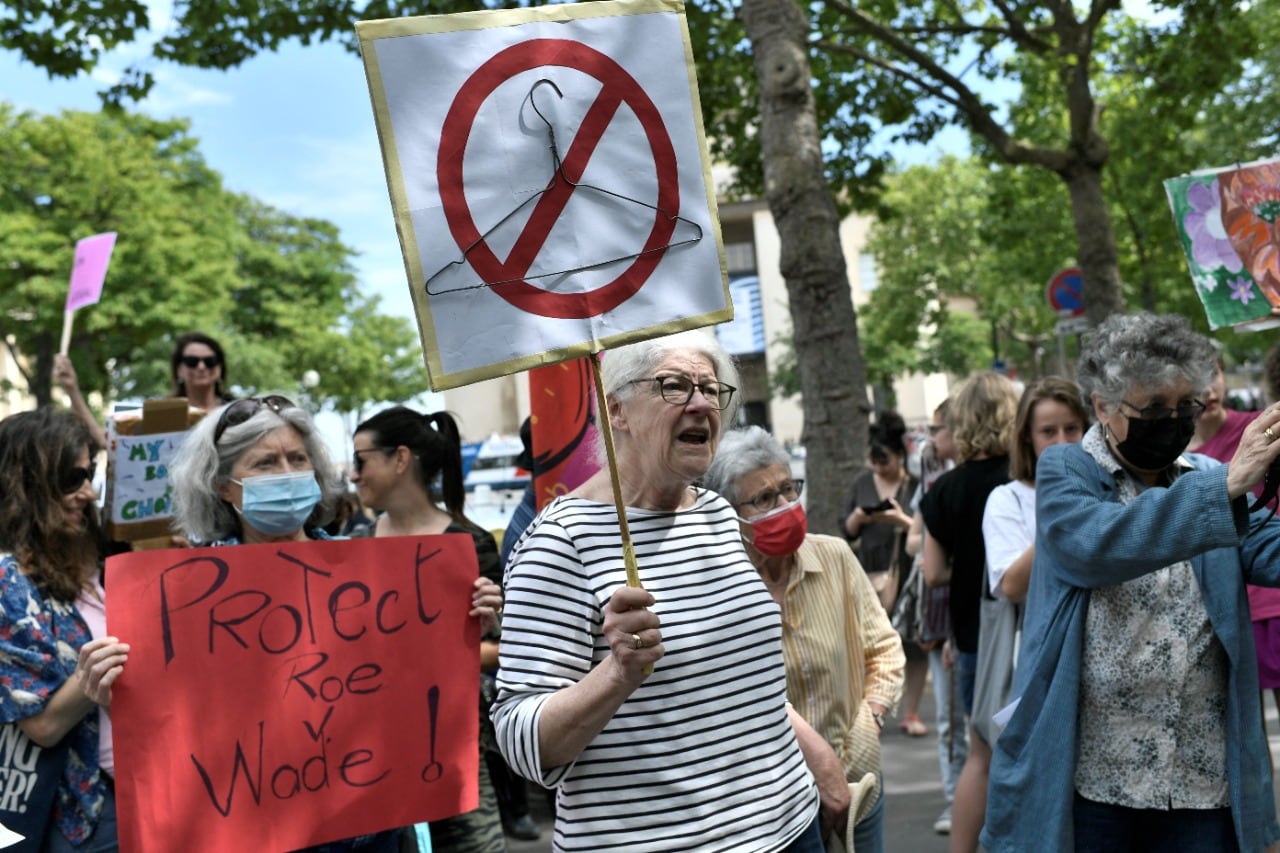 Una marcha contra la derogación, en Paris, Texas.