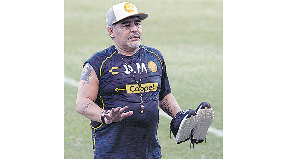 Diego, técnico de Dorados.