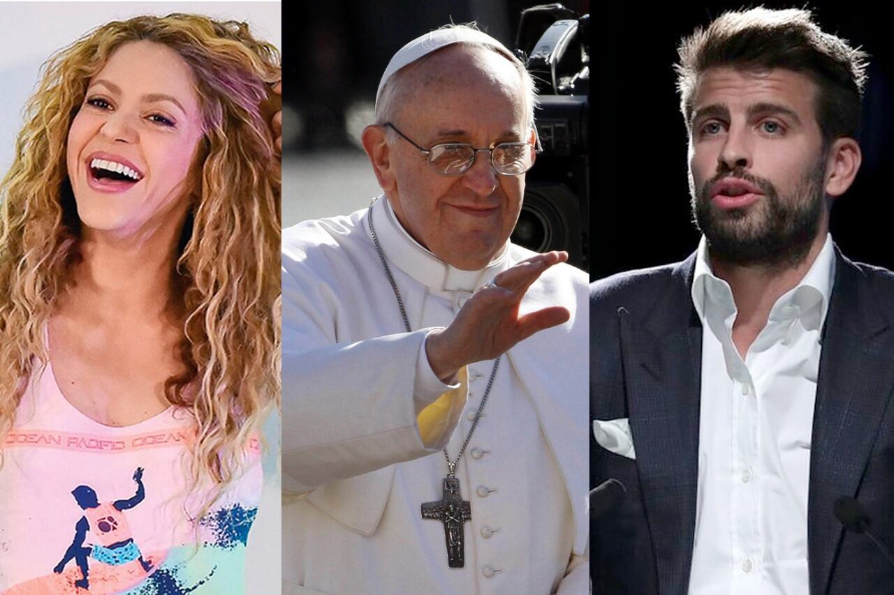 Hasta el Papa quedó envuelto en el escándalo desatado por la canción de Shakira con Bizarrap con alusiones a Piqué .