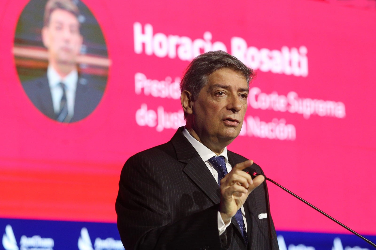 El presidente de la Corte Suprema de Justicia, Horacio Rosatti.