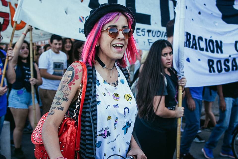 Marianela Luna nació en 1988 es gestora de slams de poesía y feminista sin concesiones.