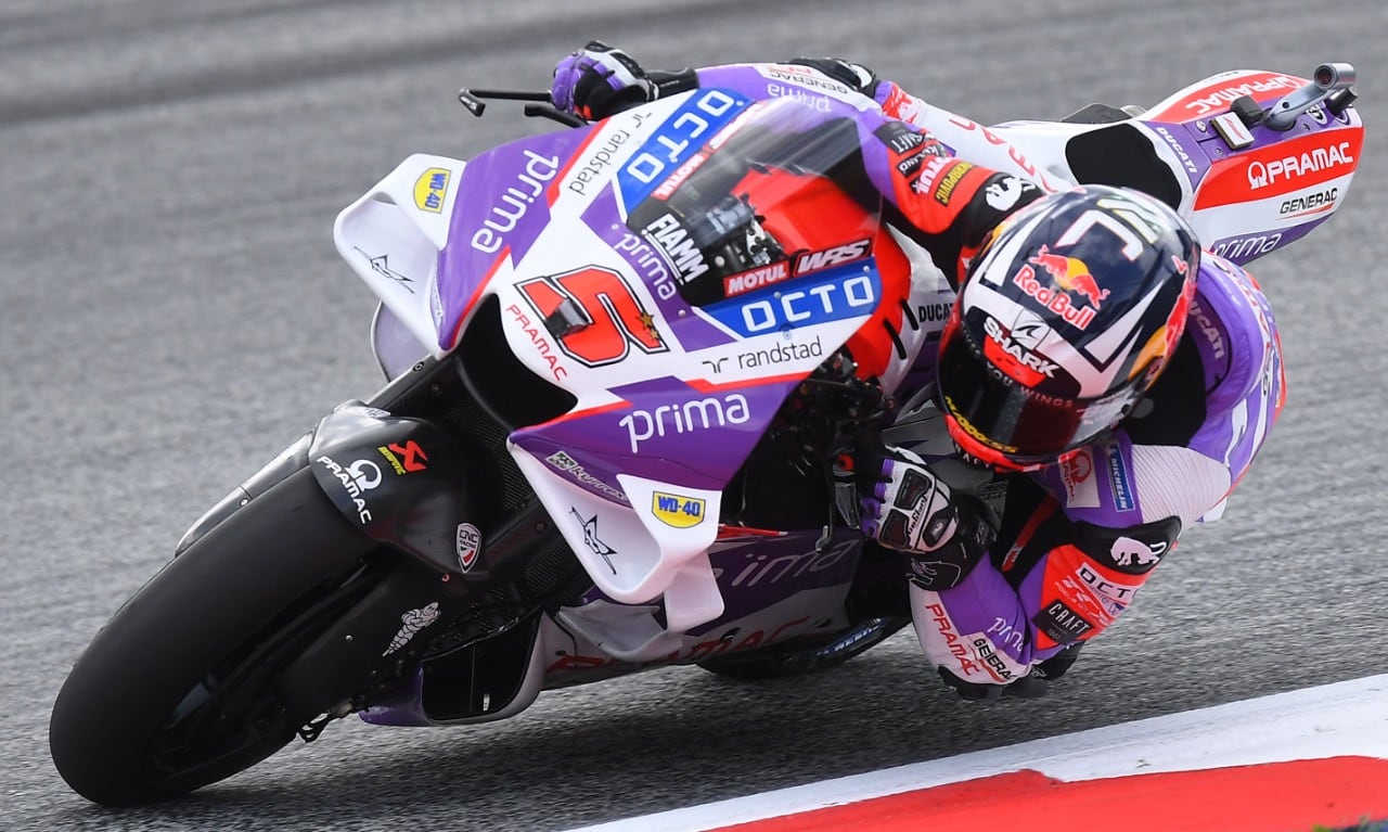 Zarco comenzó bien el fin de semana