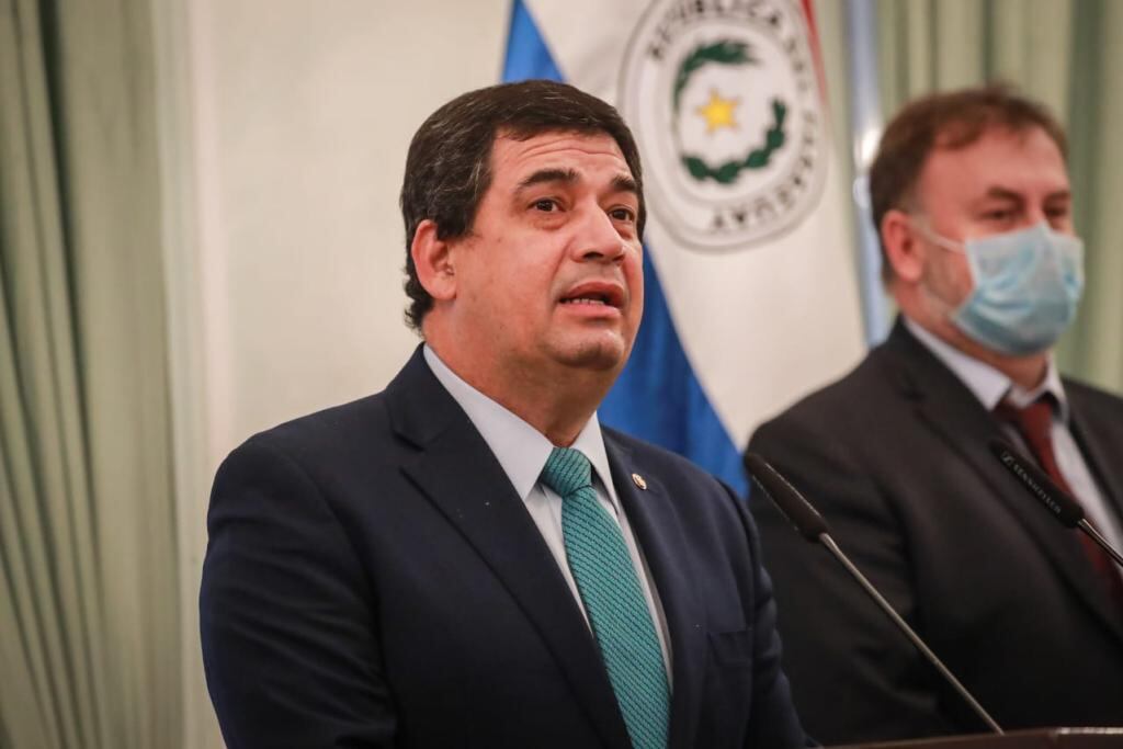 El vicepresidente de Paraguay, Hugo Velázquez, es uno de los que está acusado de corrupción por Estados Unidos/ oficial