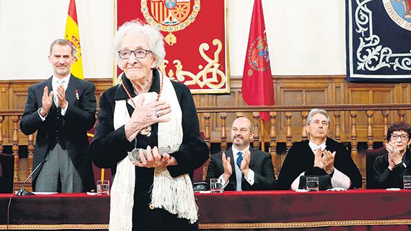 La autora de La luz de esta memoria reveló su “devoción cervantina”.