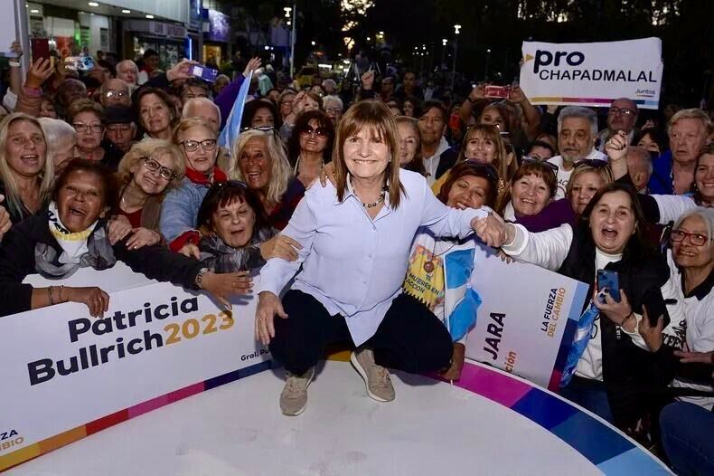 Patricia Bullrich, cuando fue candidata presidencial del PRO