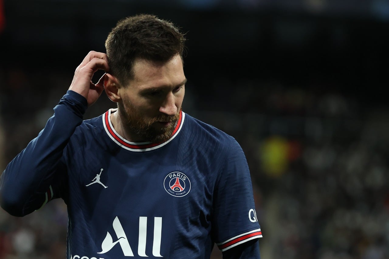 Messi, un gol en ocho partidos en este inicio de 2022