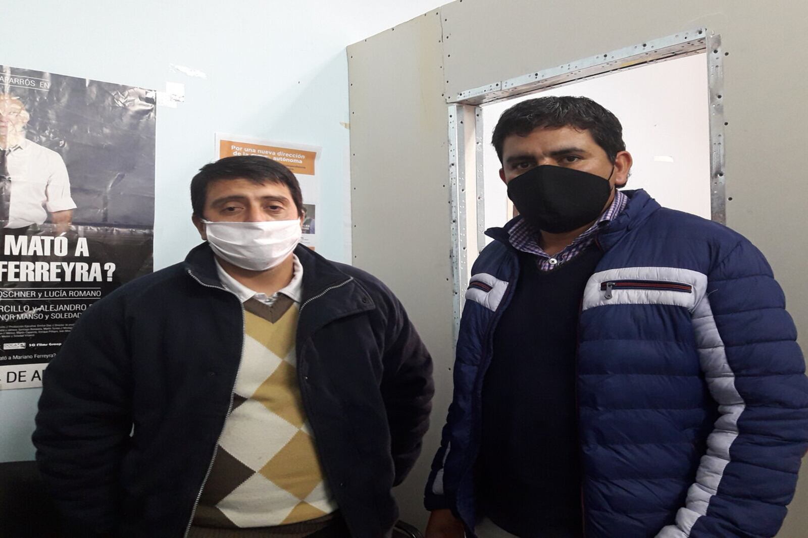 Pablo Arroyo y Julio Padilla