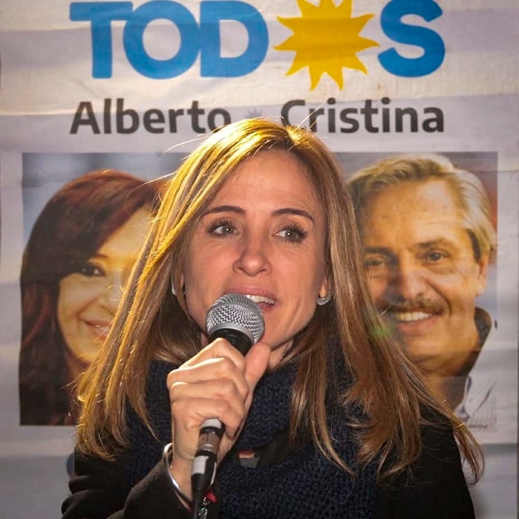 Victoria Tolosa Paz es referente del peronismo en La Plata.