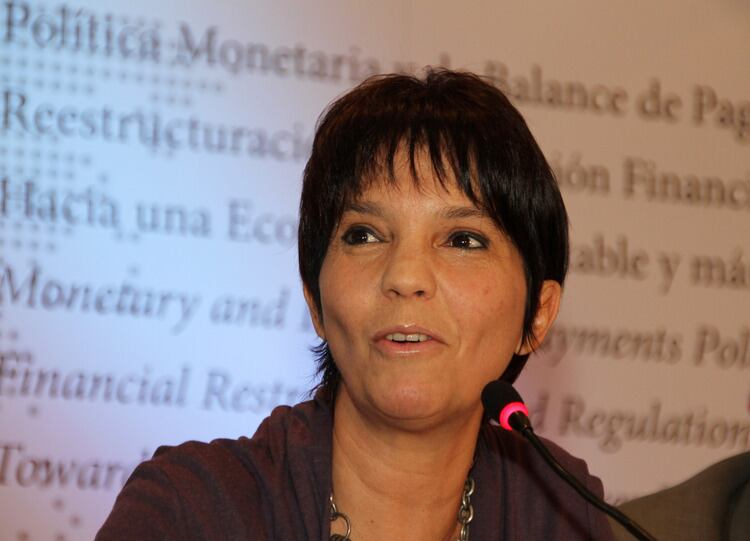 Mercedes Marcó del Pont, titular de la AFIP. 
