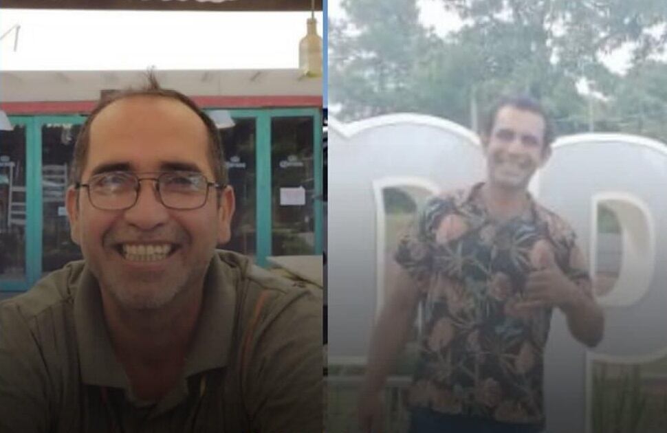 Entraron al mar en kayak y desaparecieron: la desesperada búsqueda de dos amigos en Pinamar. (Imagen: familia de Ramón Román)