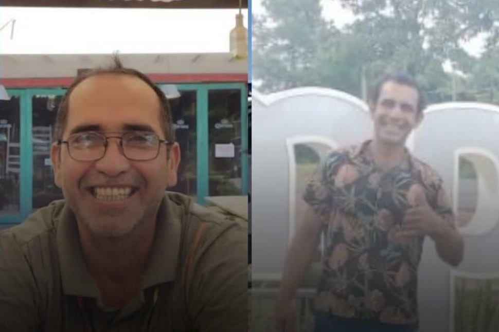 Entraron al mar en kayak y desaparecieron: la desesperada búsqueda de dos amigos en Pinamar. (Imagen: familia de Ramón Román)