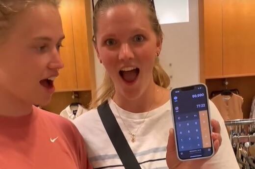 Luego de recorrer el local decidieron que lo mejor era no comprar nada