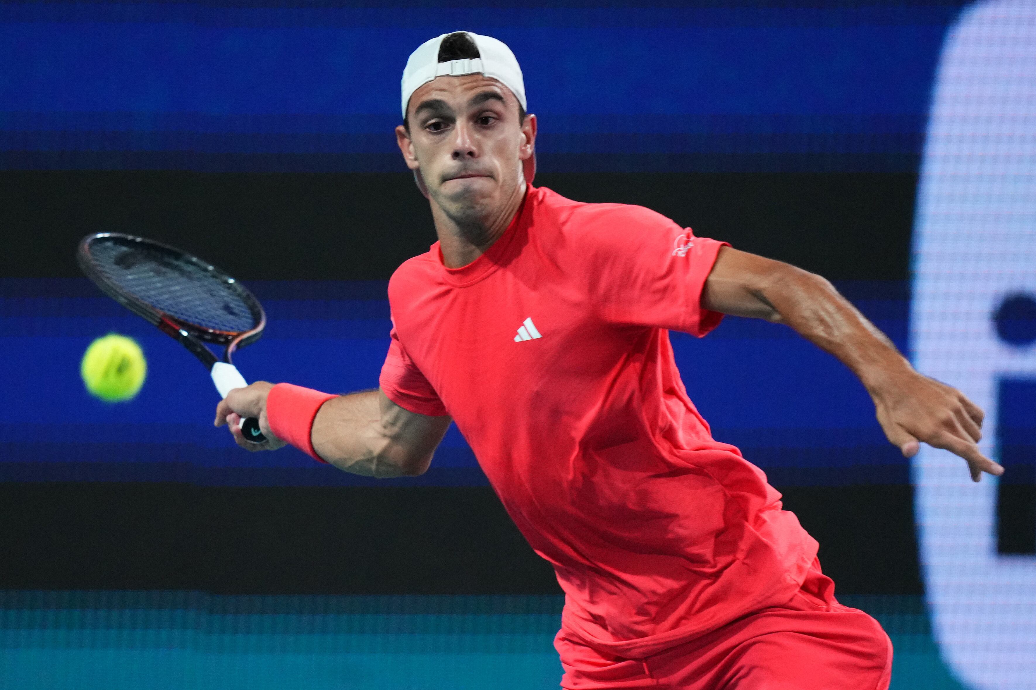 El argentino tuvo un match point y no lo pudo capitalizar