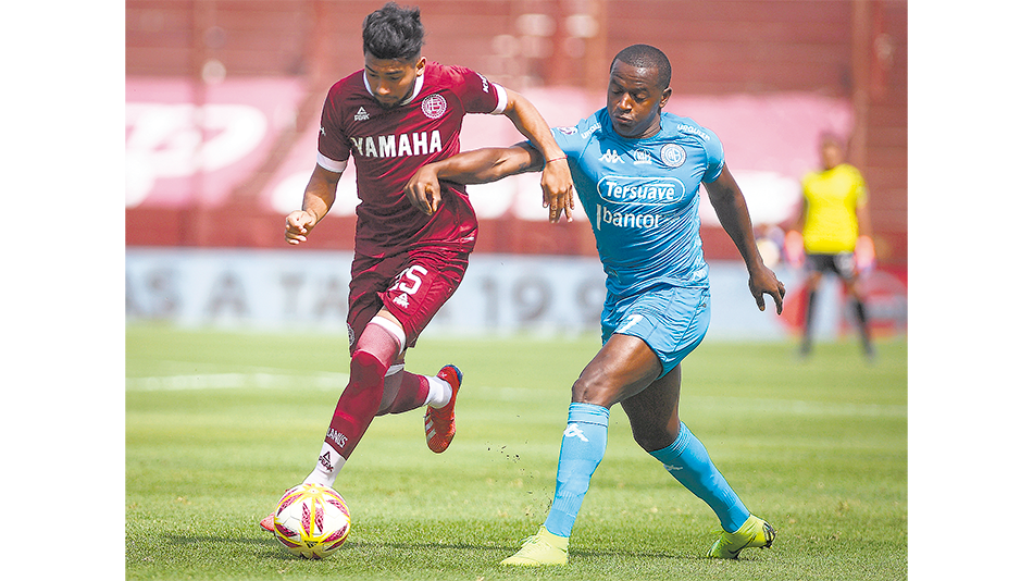 Lanús fue contundente frente al arco de Rigamonte.