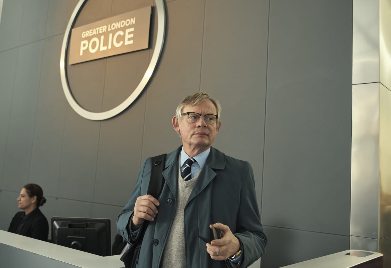 Según los responsables de la serie, el investigador Colin Sutton tiene algo de Morse y Columbo.