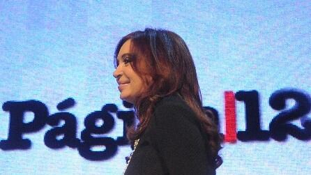 El saludo de Cristina Kirchner por los 33 años de Página/12.