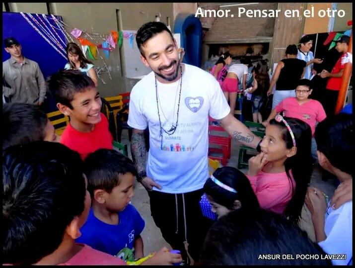 Lavezzi concurre a Ansur cada vez que puede. 