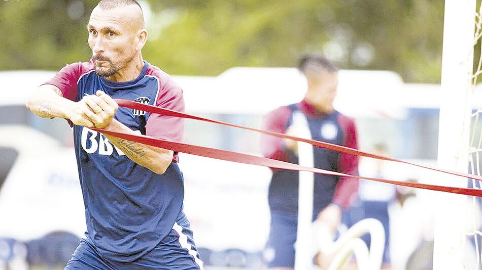 Pablo Guiñazú, uno de los pilares del mediocampo de Talleres.