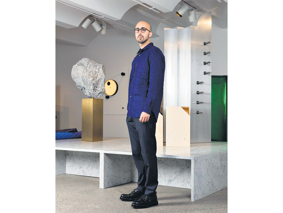 García Mosqueda es dueño de Chamber, una galería reconocida.