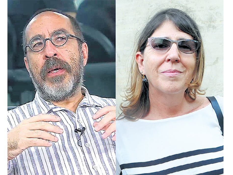 Daniel Goldman y Diana Malamud.