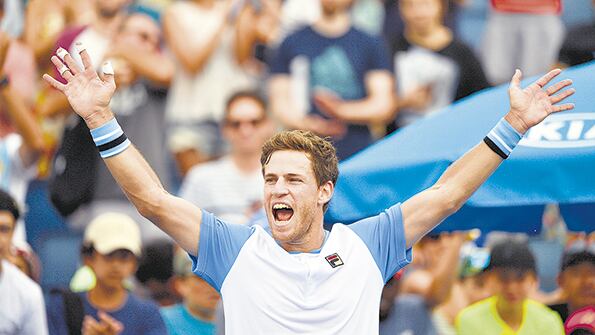 Schwartzman avanzó luego de un maratónico 6-4, 7-5, 3-6, 6-7, 6-4 ante Kudla.