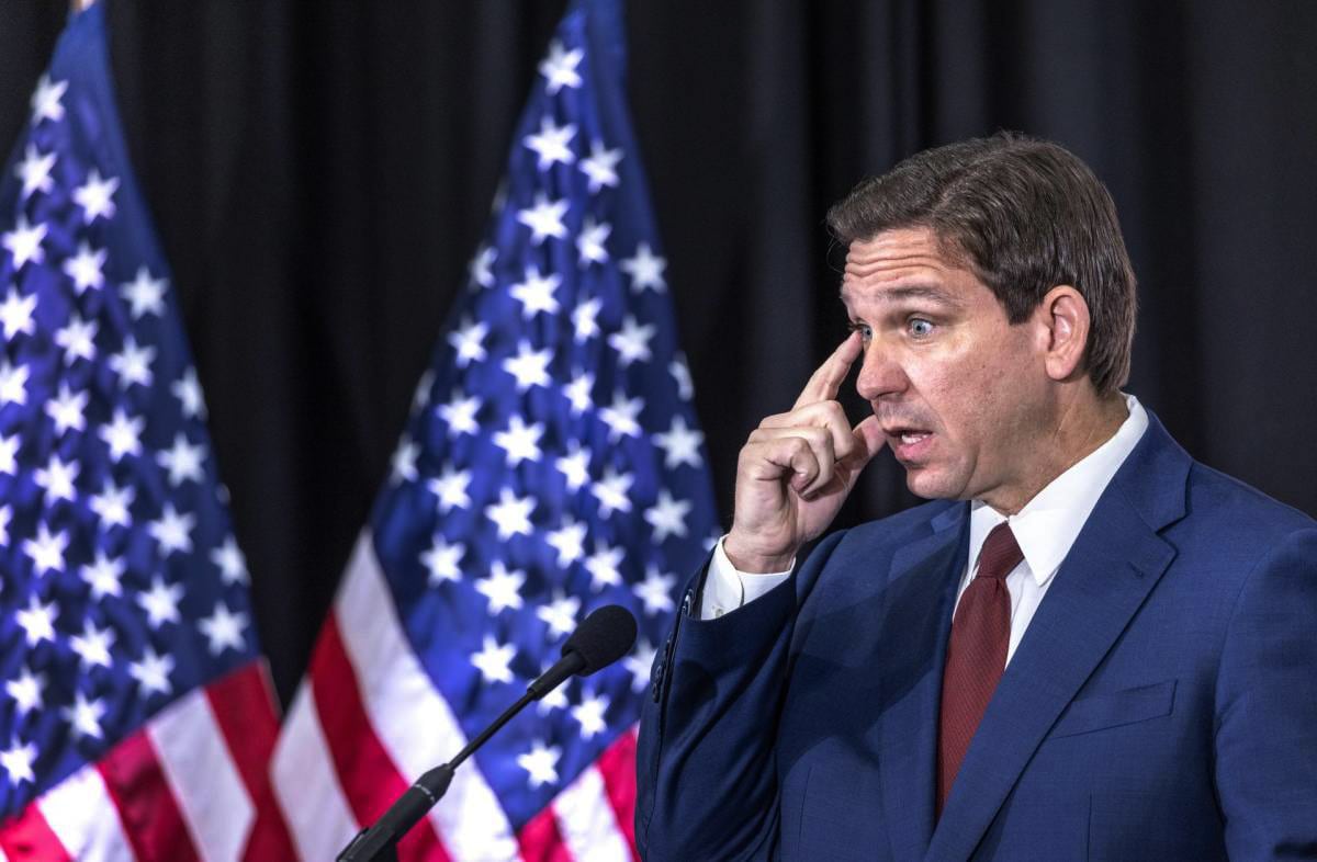 Ron DeSantis, gobernador de Florida.
