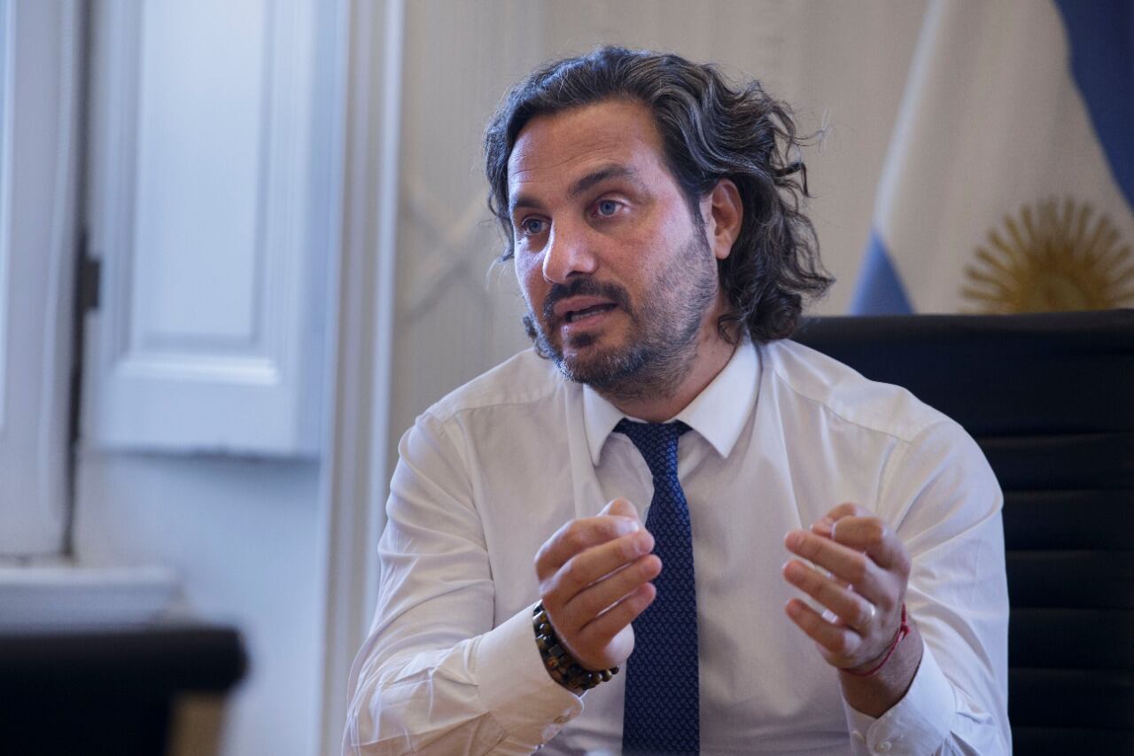 “Hagan política con lo que quieran, con la pandemia no”, dijo Santiago Cafiero.