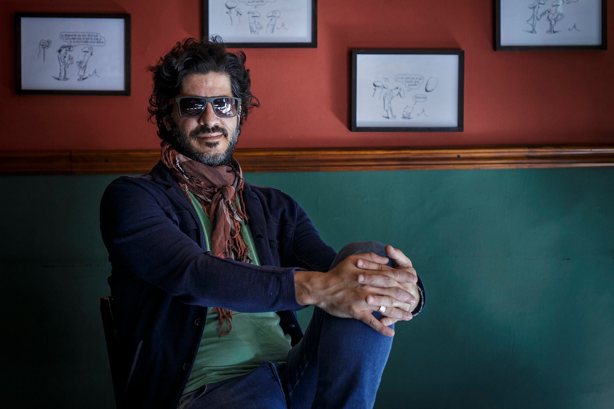 "El gran tema de mi laburo son las conductas humanas", dice Tute. 