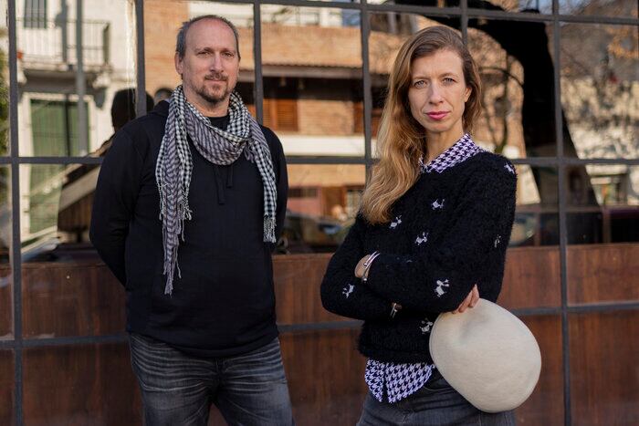 Brenda Howlin y Nano Zyssholtz. Imagen: Verónica Bellomo 