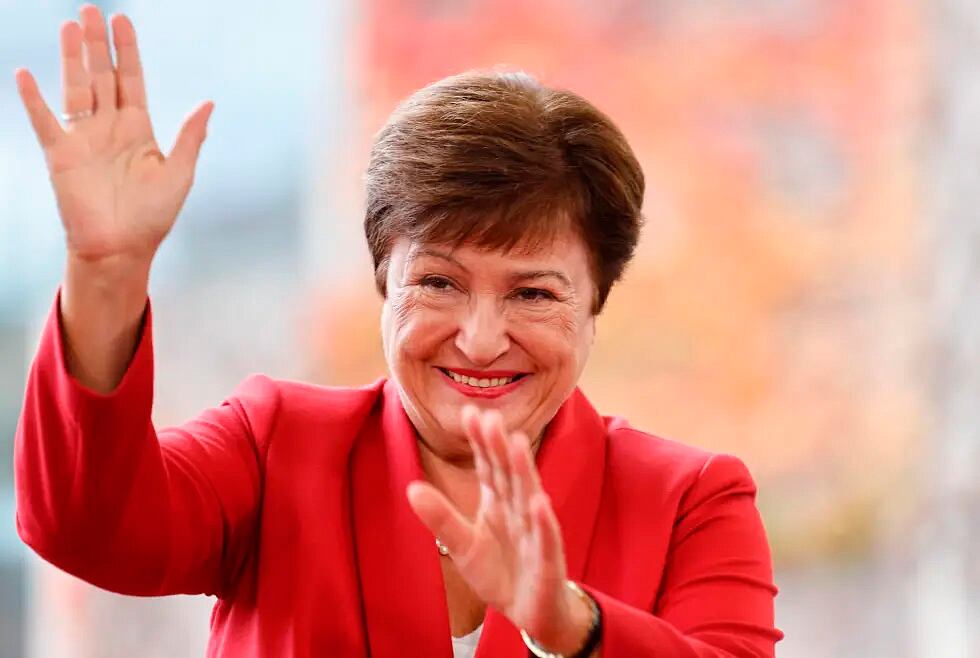 Kristalina Georgieva, directora gerente del FMI. El Directorio tratará en estos días el desembolso de u$s 2000 millones